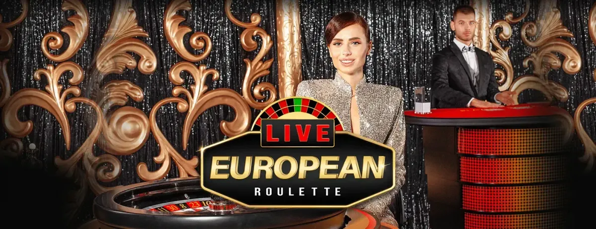 Roulette Live Live European Roulette con dealer e croupier al casinò
